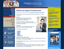 Tablet Screenshot of digi-profs.nl
